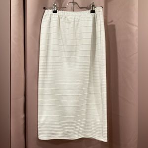 ZadyB’s Cream and white skirt